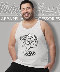 Grateful Dead Brooklyn Nets Tank Top Racerback
