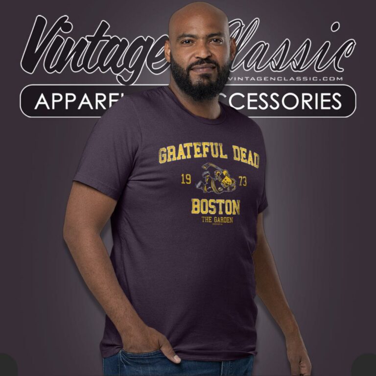 Grateful Dead Bruins Bobby O Bear Boston Garden 1973 T Shirt Grateful Dead Bruins Bobby O Bear Boston Garden 1973 T Shirt