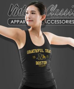 Grateful Dead Bruins Bobby O Bear Boston Garden 1973 Tank Top Racerback