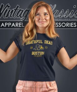 Grateful Dead Bruins Bobby O Bear Boston Garden 1973 Women T Shirt