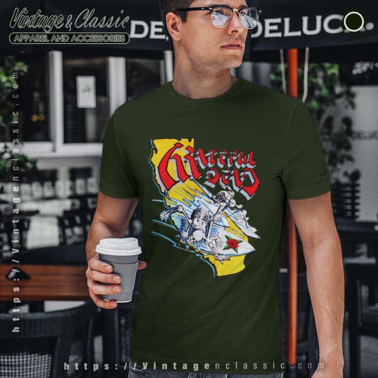 Grateful Dead California Tour T Shirt Grateful Dead California Tour T Shirt