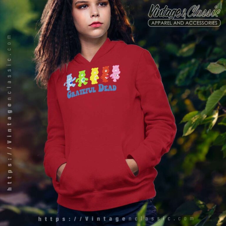 Grateful Dead Care Bears Hoodie Grateful Dead Care Bears Hoodie