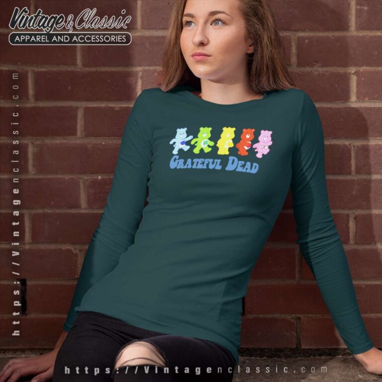 Grateful Dead Care Bears Long Sleeve Tee Grateful Dead Care Bears Long Sleeve Tee