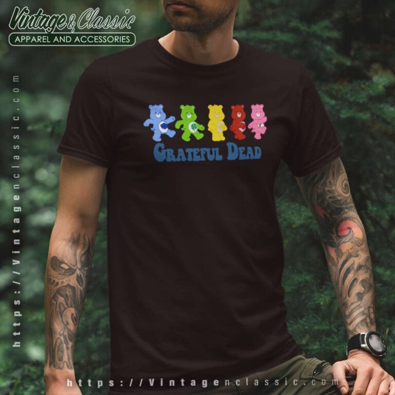 Grateful Dead Care Bears T Shirt Grateful Dead Care Bears T Shirt