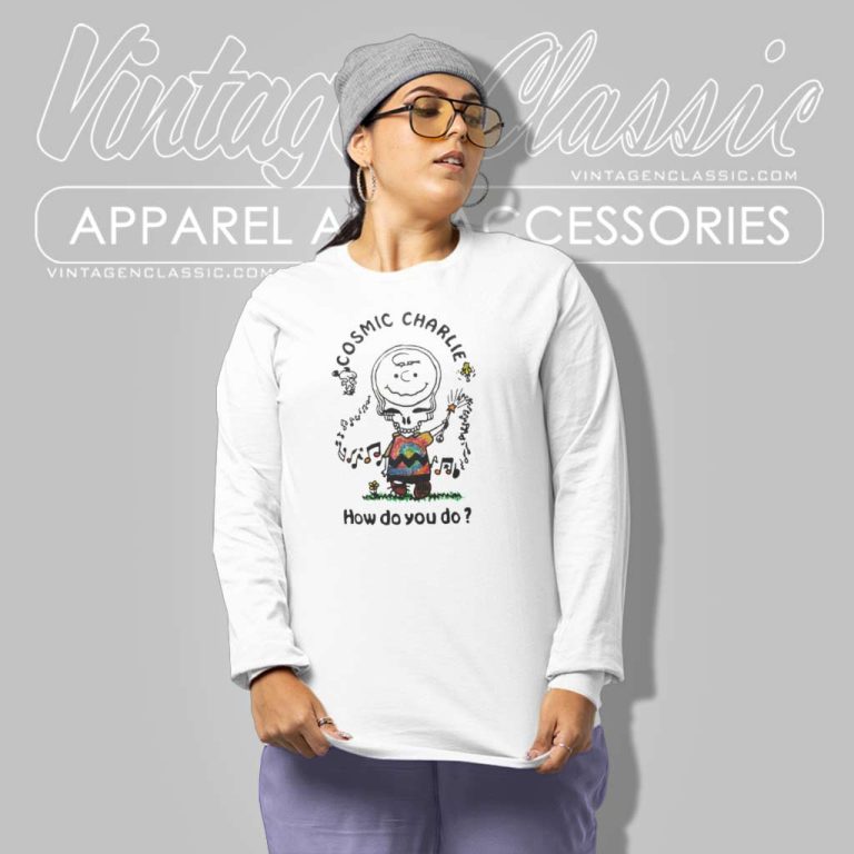 Grateful Dead Charlie Brown Long Sleeve Tee Grateful Dead Charlie Brown Long Sleeve Tee
