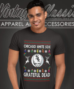Grateful Dead Chicago White Sox Ugly Christmas T Shirt