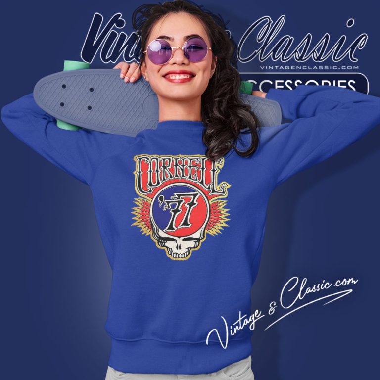 Grateful Dead Cornell University Campus 1977 Sweatshirt Grateful Dead Cornell University Campus 1977 Sweatshirt