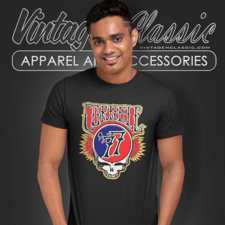 Grateful Dead Cornell University Campus 1977 T Shirt Grateful Dead Cornell University Campus 1977 T Shirt