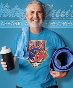 Grateful Dead Cornell University Campus 1977 V Neck TShirt