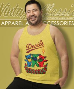 Grateful Dead Dancing Bears Arizona State Sun Devils Tank Top Racerback