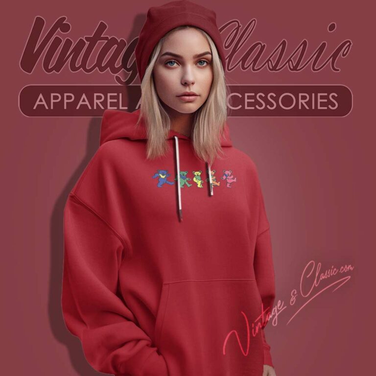 Grateful Dead Dancing Bears Hoodie Grateful Dead Dancing Bears Hoodie