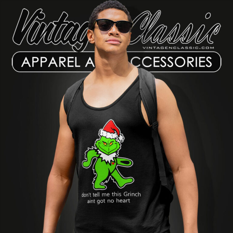 Grateful Dead Dont Tell Me This Grinch Tank Top Racerback Grateful Dead Dont Tell Me This Grinch Tank Top Racerback