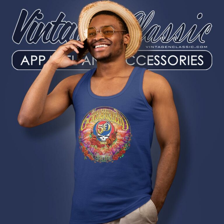 Grateful Dead Est 1965 Tank Top Racerback Grateful Dead Est 1965 Tank Top Racerback