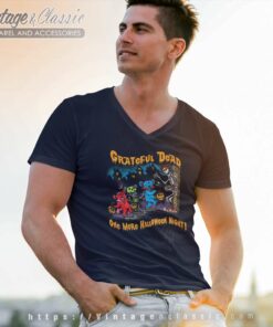 Grateful Dead Halloween Night V Neck TShirt