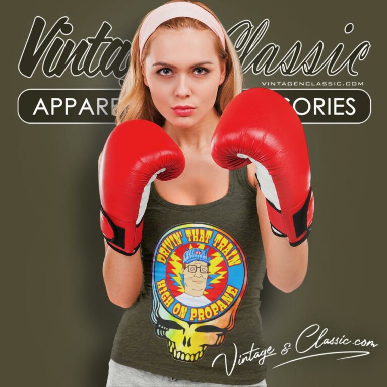 Grateful Dead Hank Hill Tank Top Racerback Grateful Dead Hank Hill Tank Top Racerback