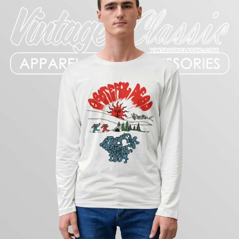 Grateful Dead Highgate Vermont Concert Long Sleeve Tee Grateful Dead Highgate Vermont Concert Long Sleeve Tee