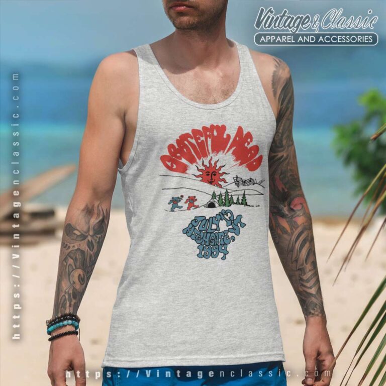 Grateful Dead Highgate Vermont Concert Tank Top Racerback Grateful Dead Highgate Vermont Concert Tank Top Racerback
