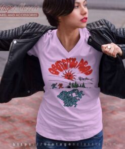 Grateful Dead Highgate Vermont Concert V Neck TShirt