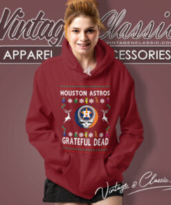 Grateful Dead Houston Astros Ugly Christmas Hoodie