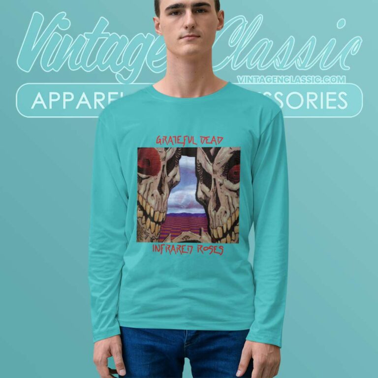 Grateful Dead Infrared Roses Long Sleeve Tee Grateful Dead Infrared Roses Long Sleeve Tee