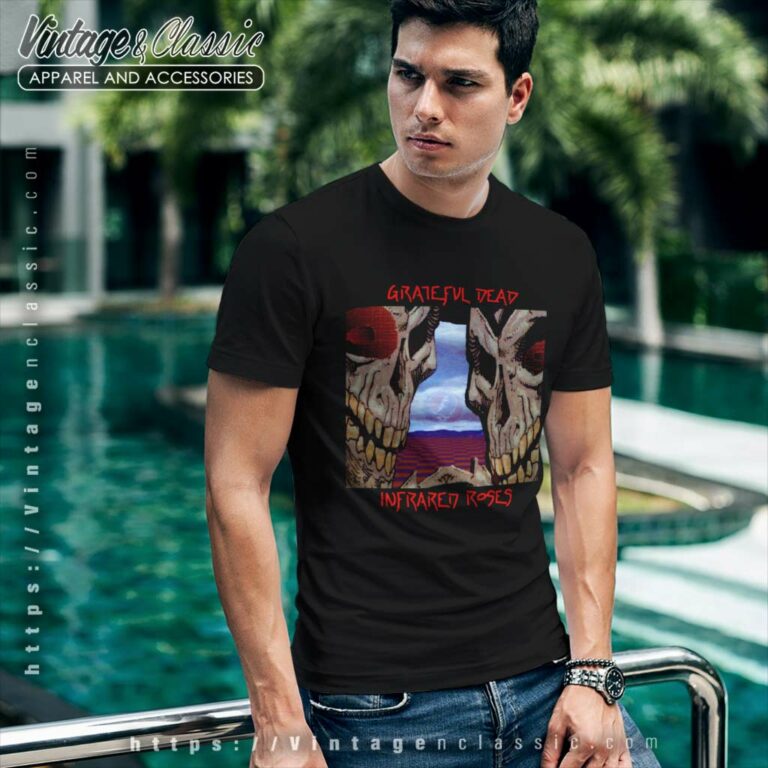 Grateful Dead Infrared Roses T Shirt Grateful Dead Infrared Roses T Shirt