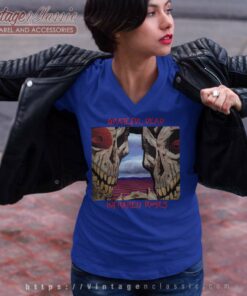 Grateful Dead Infrared Roses V Neck TShirt