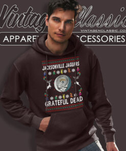 Grateful Dead Jacksonville Jaguars Ugly Christmas Shirt 6 Grateful Dead Jacksonville Jaguars Ugly Christmas Hoodie