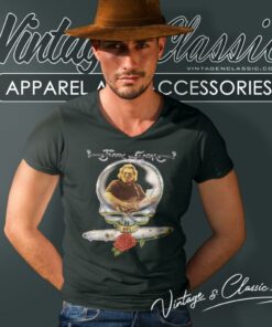 Grateful Dead Jerry Garcia Steal V Neck TShirt