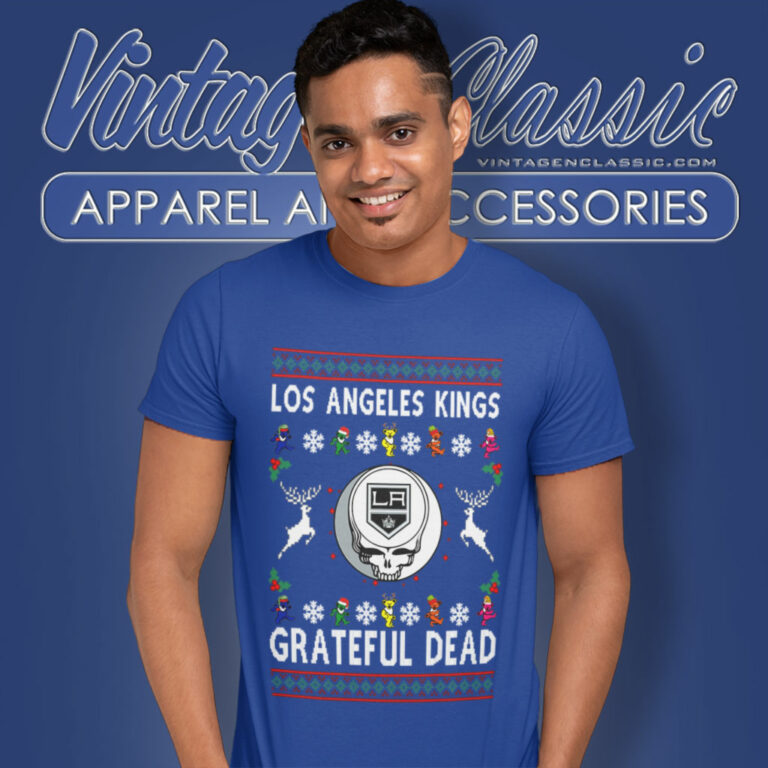 Grateful Dead Los Angeles Kings Ugly Christmas T Shirt Grateful Dead Los Angeles Kings Ugly Christmas T Shirt