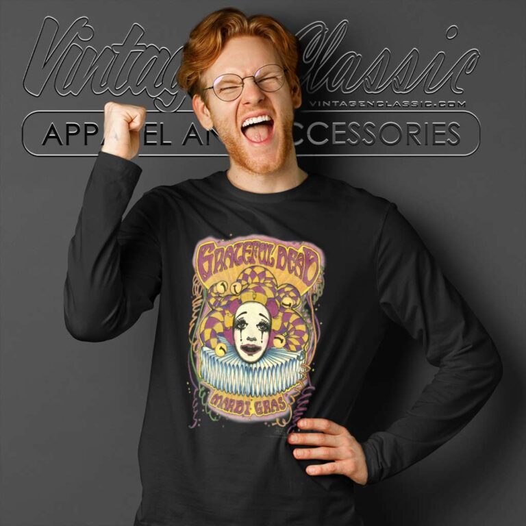 Grateful Dead Mardi Gras Long Sleeve Tee Grateful Dead Mardi Gras Long Sleeve Tee