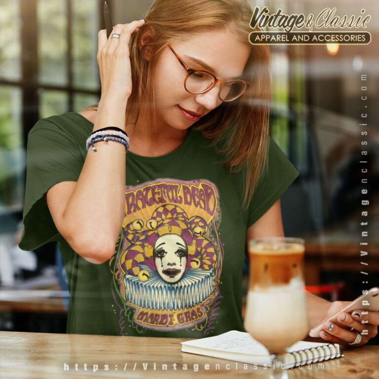Grateful Dead Mardi Gras Women TShirt Grateful Dead Mardi Gras Women TShirt