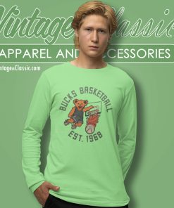 Grateful Dead Milwaukee Bucks Long Sleeve Tee