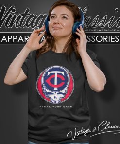 Grateful Dead Minnesota Twins Steal Your Base Women T Shirt