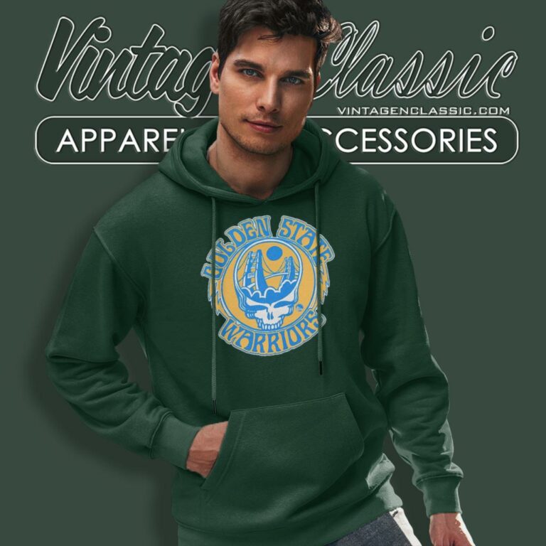 Grateful Dead Nba Golden State Warriors Skull Hoodie Grateful Dead Nba Golden State Warriors Skull Hoodie