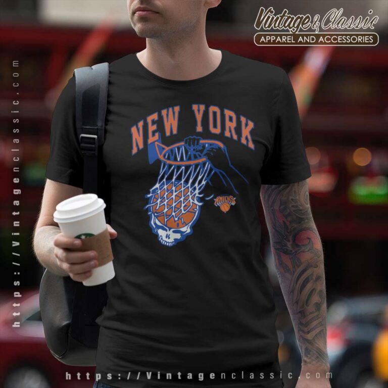 Grateful Dead New York Knicks T Shirt Grateful Dead New York Knicks T Shirt
