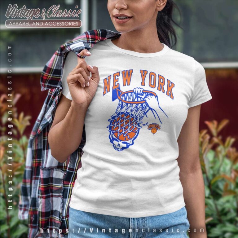 Grateful Dead New York Knicks Women TShirt Grateful Dead New York Knicks Women TShirt