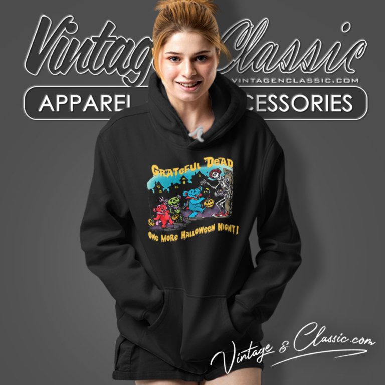 Grateful Dead One More Halloween Night Hoodie Grateful Dead One More Halloween Night Hoodie