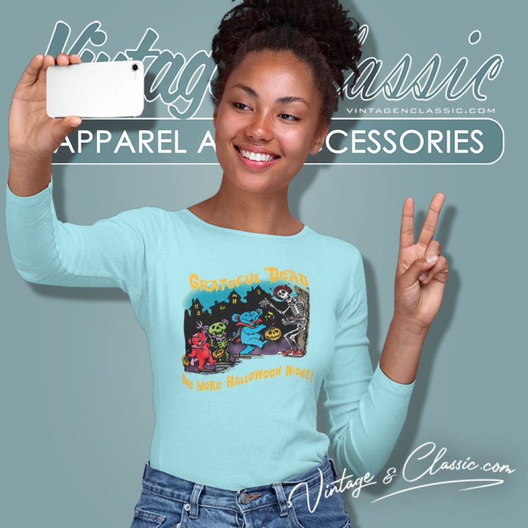 Grateful Dead One More Halloween Night Long Sleeve Tee Grateful Dead One More Halloween Night Long Sleeve Tee