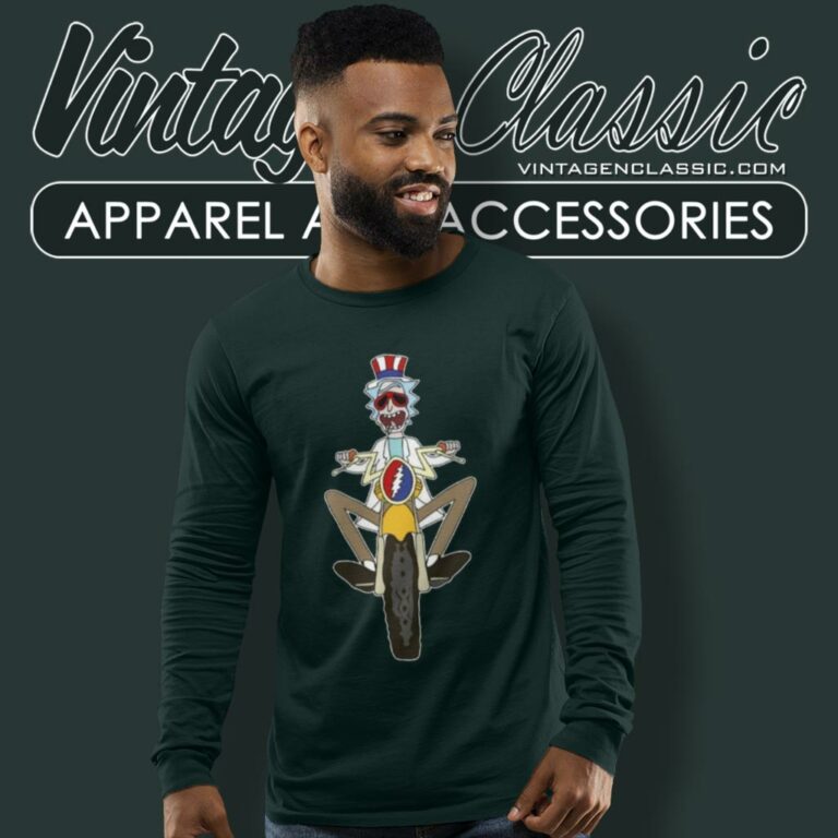 Grateful Dead Rick Sanchez Long Sleeve Tee Grateful Dead Rick Sanchez Long Sleeve Tee