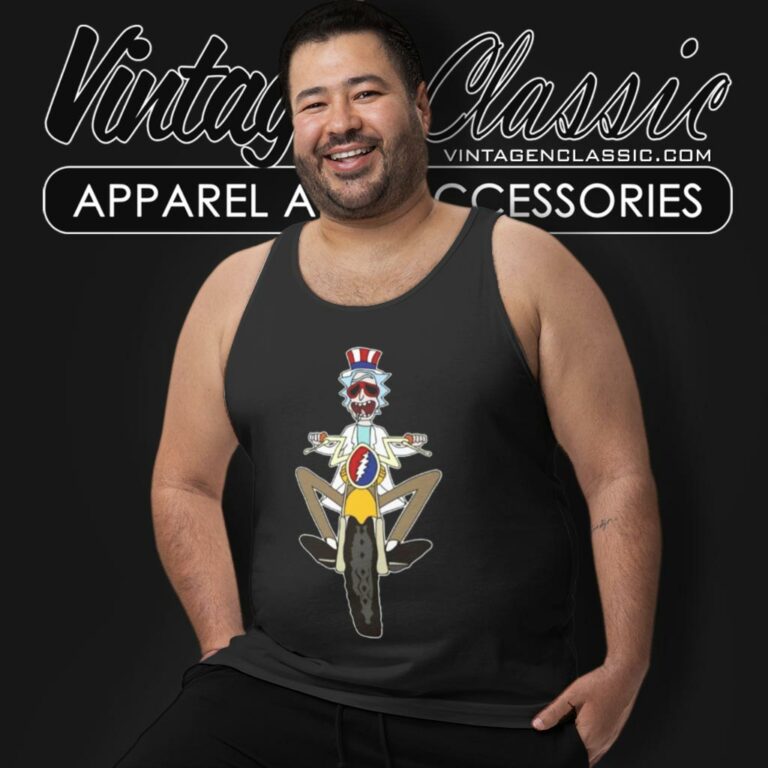 Grateful Dead Rick Sanchez Tank Top Racerback Grateful Dead Rick Sanchez Tank Top Racerback