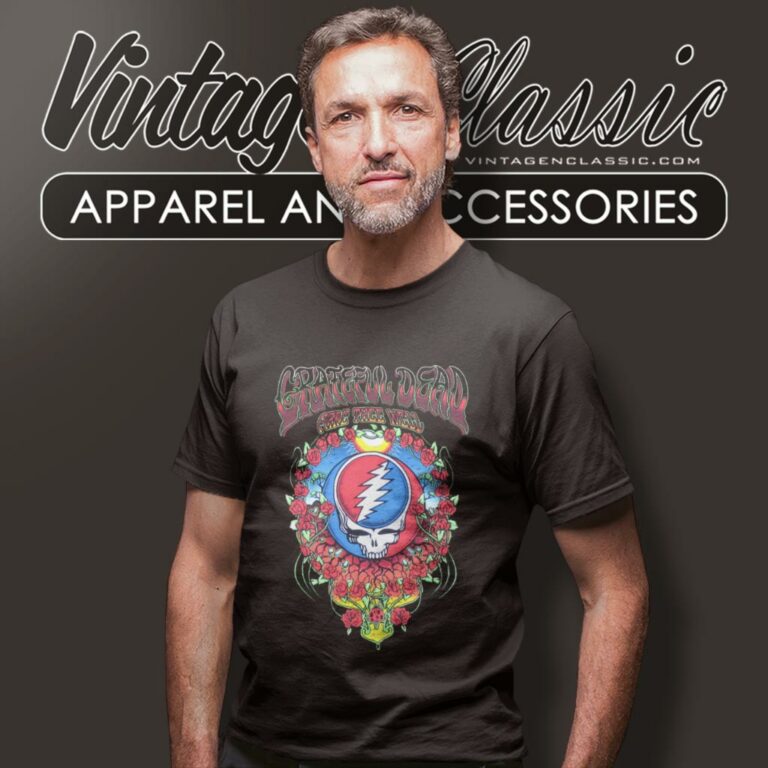 Grateful Dead Roses Santa Clara T Shirt Grateful Dead Roses Santa Clara T Shirt
