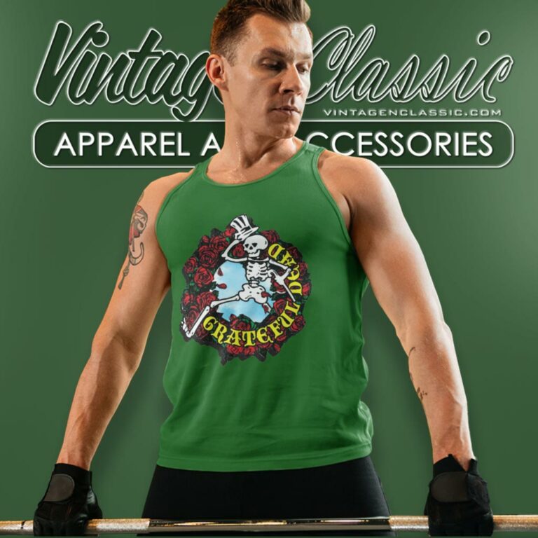 Grateful Dead Roses Tank Top Racerback Grateful Dead Roses Tank Top Racerback