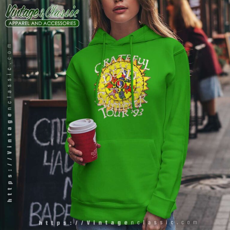 Grateful Dead Shirt 1993 Summer Tour Hoodie Grateful Dead Shirt 1993 Summer Tour Hoodie