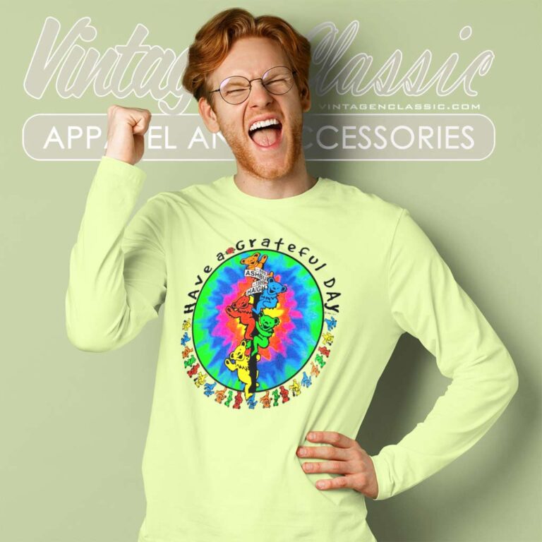 Grateful Dead Shirt 1998 Have A Grateful Day Long Sleeve Tee Grateful Dead Shirt 1998 Have A Grateful Day Long Sleeve Tee