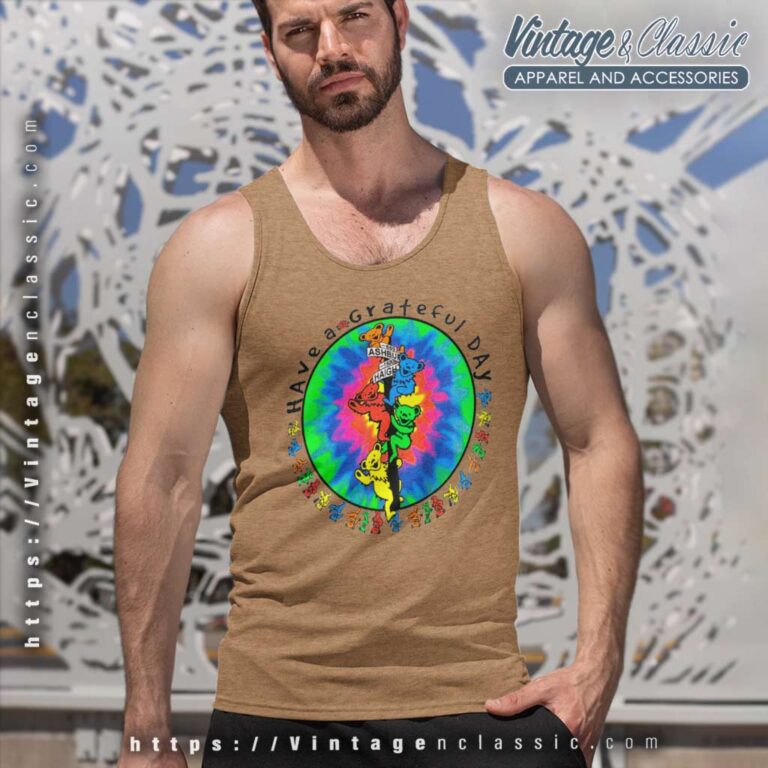 Grateful Dead Shirt 1998 Have A Grateful Day Tank Top Racerback Grateful Dead Shirt 1998 Have A Grateful Day Tank Top Racerback