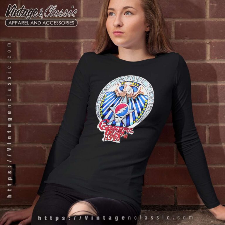 Grateful Dead Shirt 25 Year Dead Tie Dye Long Sleeve Tee Grateful Dead Shirt 25 Year Dead Tie Dye Long Sleeve Tee