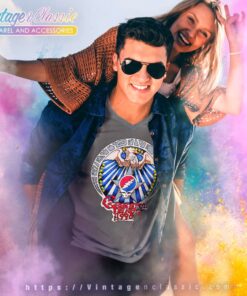 Grateful Dead Shirt 25 Year Dead Tie Dye V Neck TShirt