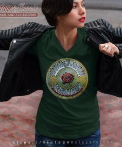 Grateful Dead Shirt American Beauty Album Cover 5 Grateful Dead Shirt American Beauty Album Cover V Neck TShirt