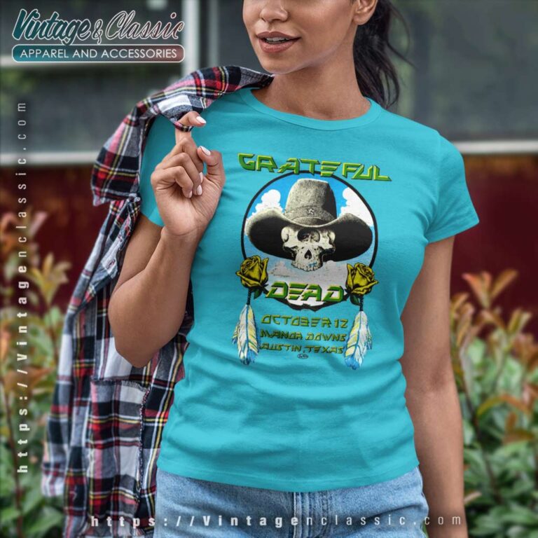 Grateful Dead Shirt Austin Texas Manor Downs Women TShirt Grateful Dead Shirt Austin Texas Manor Downs Women TShirt