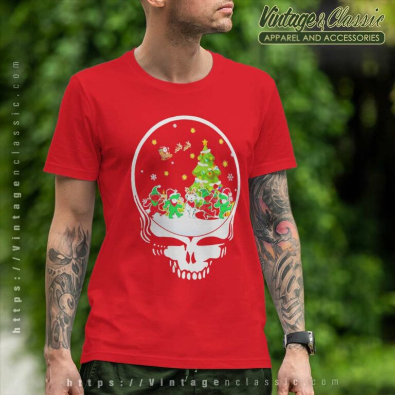 Grateful Dead Shirt Bears Merry Christmas T Shirt Grateful Dead Shirt Bears Merry Christmas T Shirt